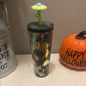 Starbucks Limited Edition Glow in the Dark UFO Vinti Tumbler